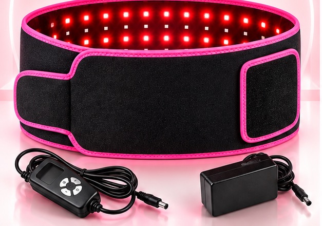 The Ember Wrap with its controller and wall adapter